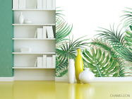 Фотошпалери тропічні листя - 3