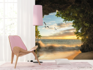 Фотошпалери Вид на море 3д - 4