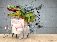 Фотообои Динозавр 3Д - 4