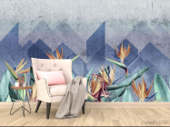 Фотообои Стрелиция дизайнерская - 4