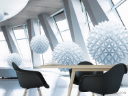 Фотошпалери сфери 3д в кімнаті - 1