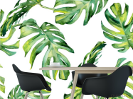 Фотошпалери тропічні листя - 1