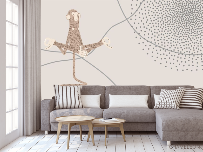 Фотообои обезьянка - 3