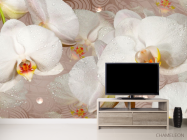 Фотообои 3D цветы - 2