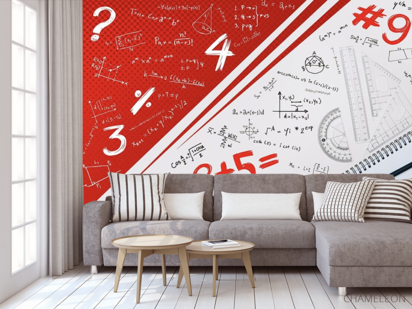 Фотообои Для кабинета алгебры и геометрии - 3
