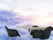 Фотошпалери пухнасті хмари - 1