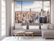 Фотообои Город за окном - 3