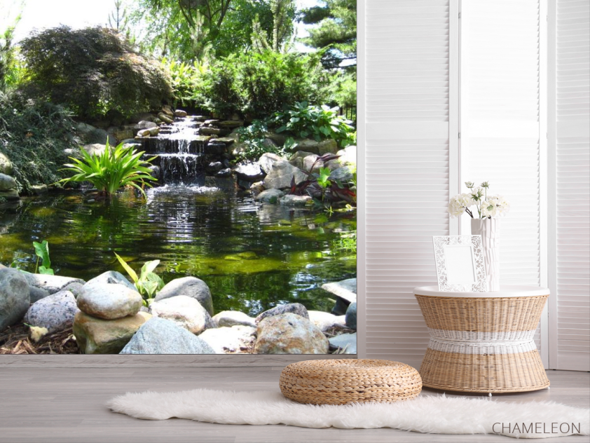 Фотошпалери Водоспад, озерце - 2