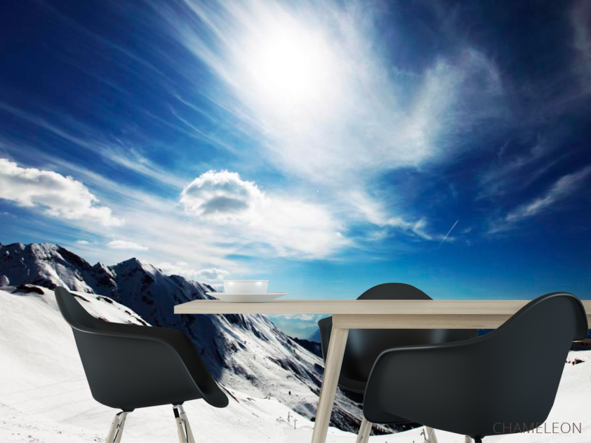 Фотошпалери Спуск в горах - 1