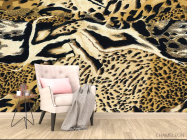 Фотообои Тигровый абстрактный принт - 4