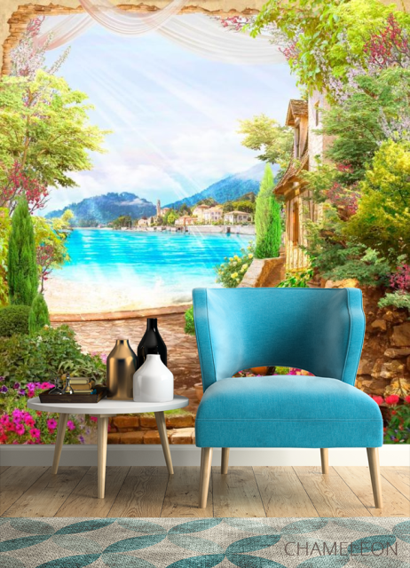 Фотообои Вид на берег моря - 4