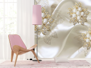 Фотошпалери 3D перли - 4