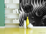 Фотошпалери 3D сфери - 3