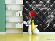 Фотошпалери Червона троянда на тлі - 3