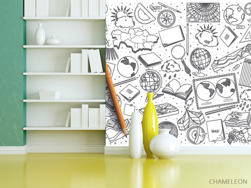 Фотошпалери Паттер для кабінету географії - 3