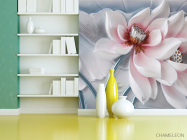 Фотошпалери Гарна керамічна квітка - 3