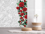 Фотошпалери 3д Троянди - 2
