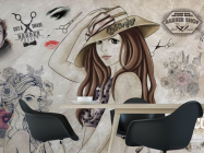 Фотошпалери для салону краси - 1