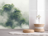 Фотошпалери тропіки в тумані - 2