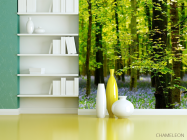 Фотошпалери У лісі, квіти - 3