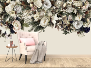 Фотообои Винтажные цветы - 4