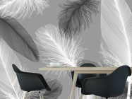 Фотошпалери в стилі Модерн, пір'я - 1