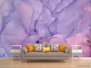 Фотообои Fluid art фиолетовый - 1