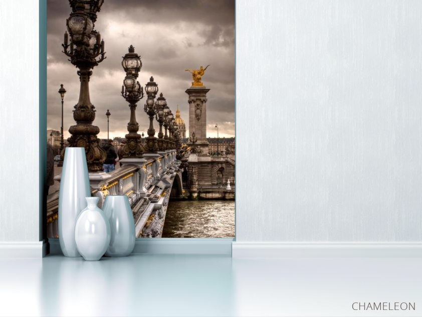 Фотообои Фонари на мосту - 1