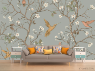 Фотообои птицы и ветви - 1