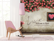 Фотошпалери Квіткова стіна - 4