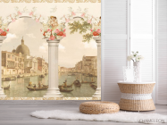 Фотошпалери старовинна фреска - 2