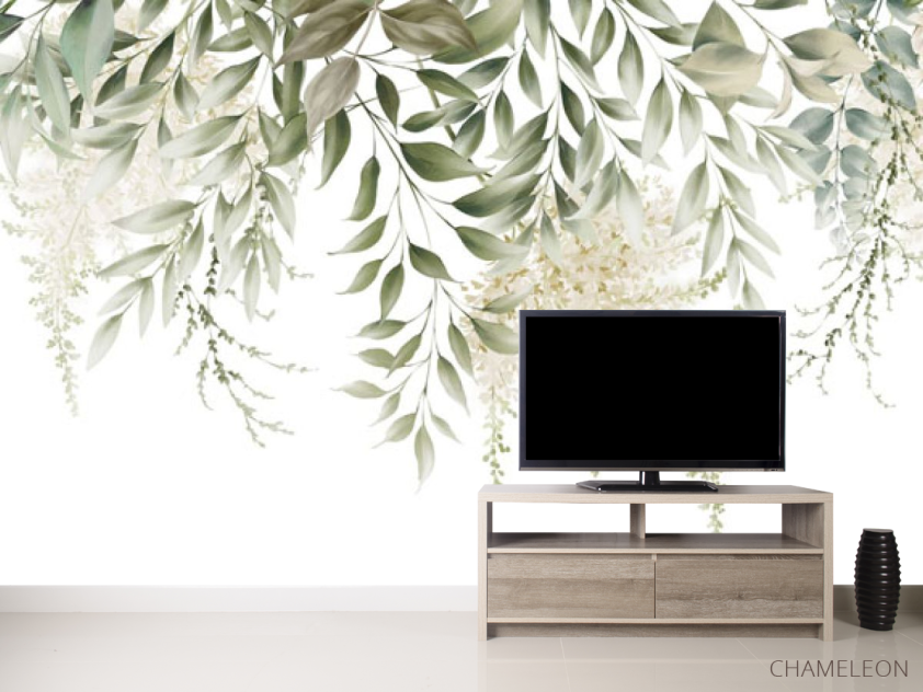 Фотообои Листья с потолка - 2