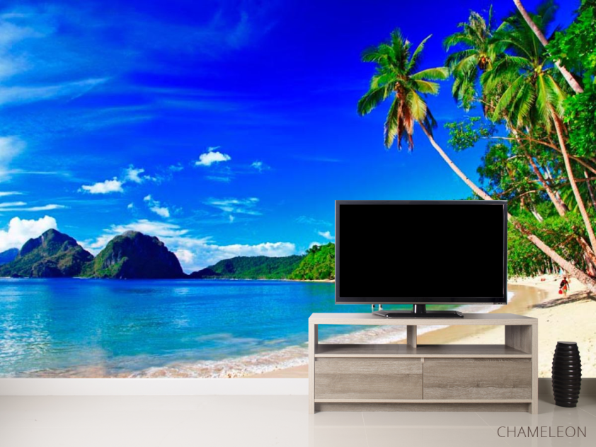 Фотообои Пляж и люди - 2