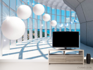 Фотообои Вид на море и шары - 2