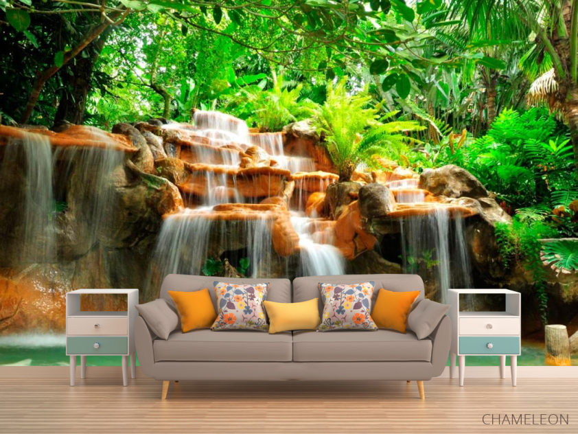 Фотообои Джунгли, вода - 1