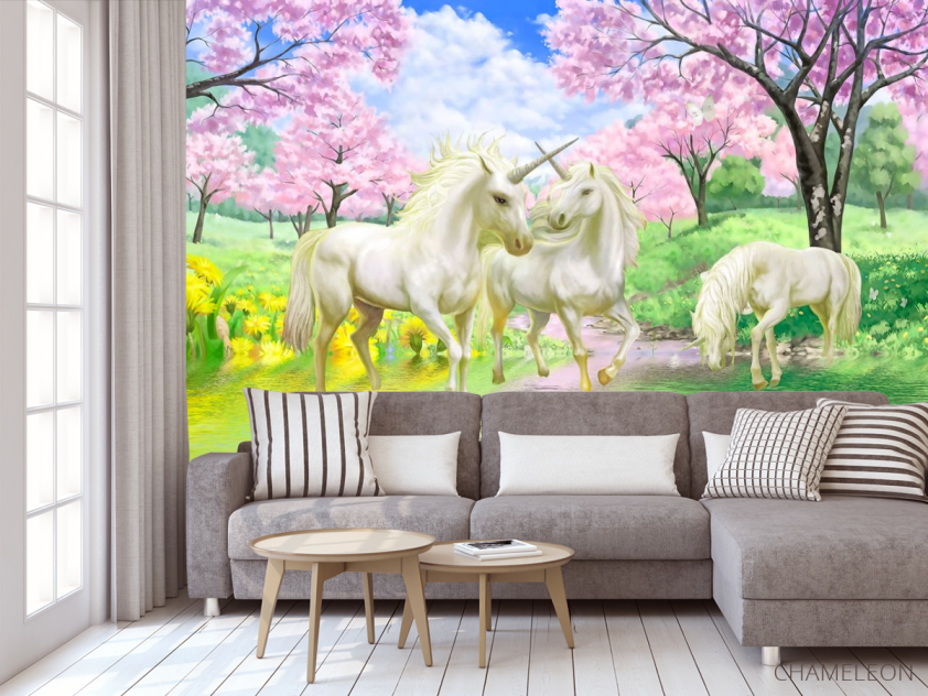 Фотообои Единороги детские - 3