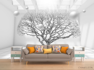 Фотообои дерево 3д - 1