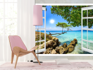 Фотошпалери Вид з вікна на море - 4
