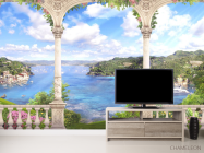 Фотообои Арки с пейзажом - 2