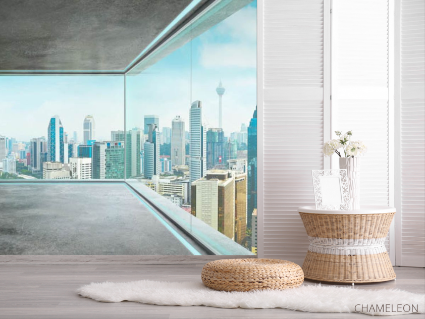 Фотошпалери Вид на місто - 2