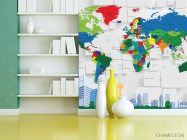 Фотошпалери 3д карта - 3