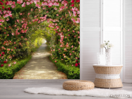 Фотошпалери Арка з квітів - 2