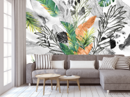 Фотообои Листья тропические - 3