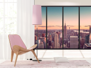 Фотошпалери Захід з вікна - 4