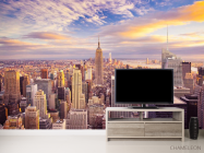Фотообои Нью Йорк и красивое небо - 2