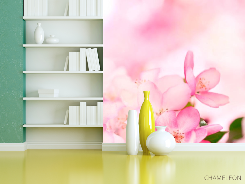 Фотошпалери Букет рожевих квітів - 3