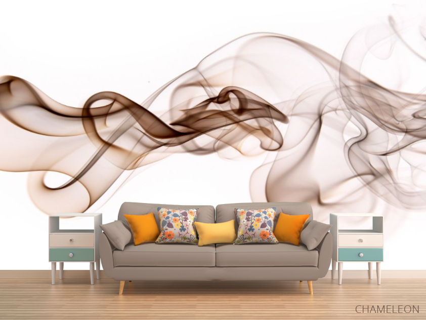 3д фотообои Дым - 1