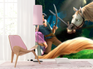 Фотошпалери Бійка з конем - 4