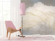 Фотошпалери Небо і абстракція в стилі line art - 4