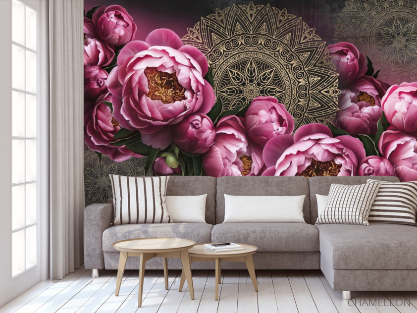 Фотообои Цветы и восток - 3